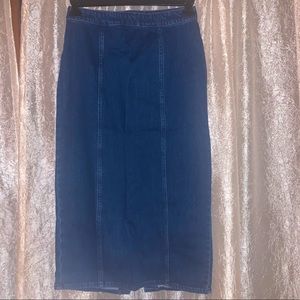 JCrew Midi Jean Skirt sz.28